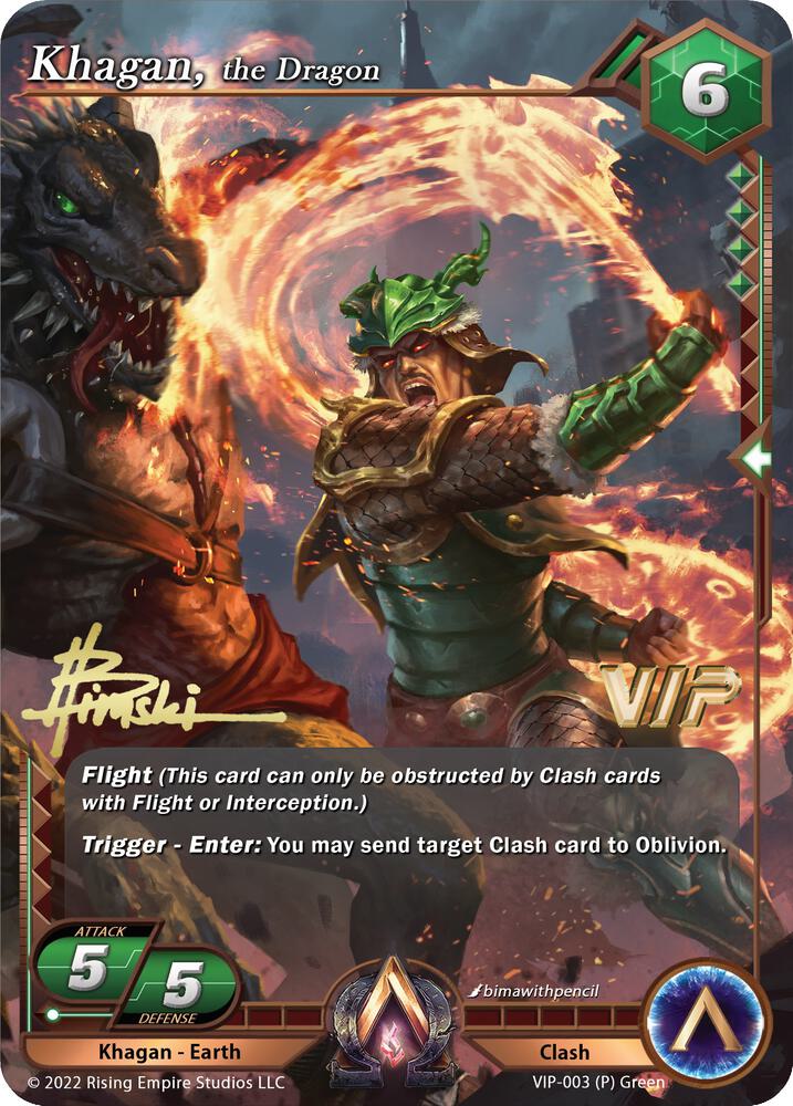 Khagan, the Dragon VIP Promo - The Awakening (Kickstarter) - Alpha