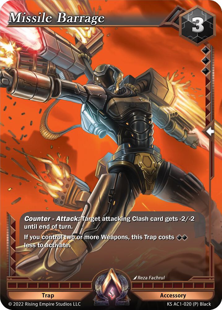Missile Barrage (Parallel Foil)