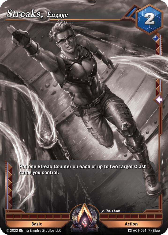 Streaks, Engage (Monochrome Promo)