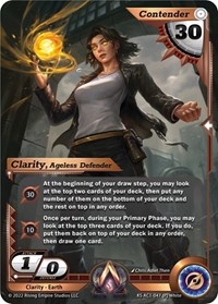Clarity, Ageless Defender (Stretch Goal Promo)