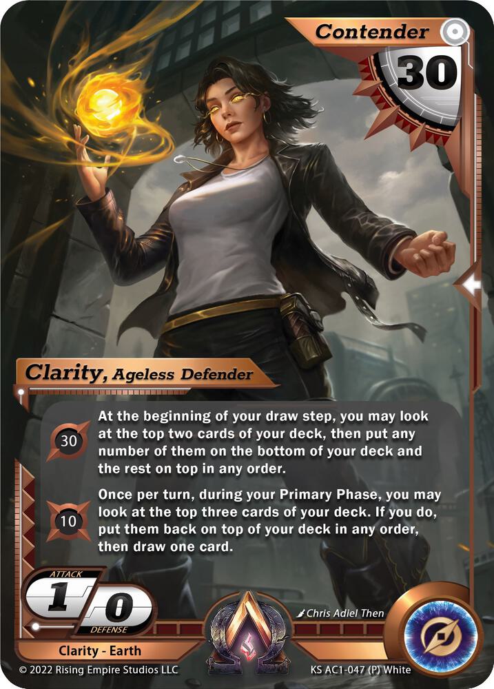 Clarity, Ageless Defender (Stretch Goal Promo)