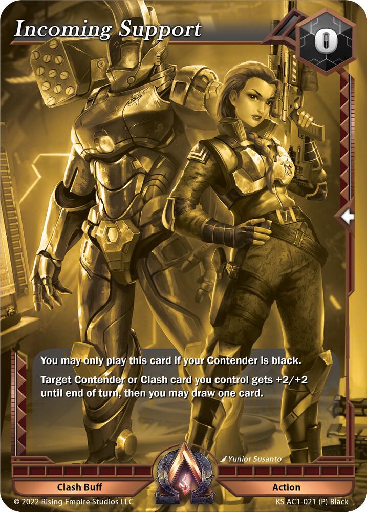 Incoming Support (Gold Foil Promo)