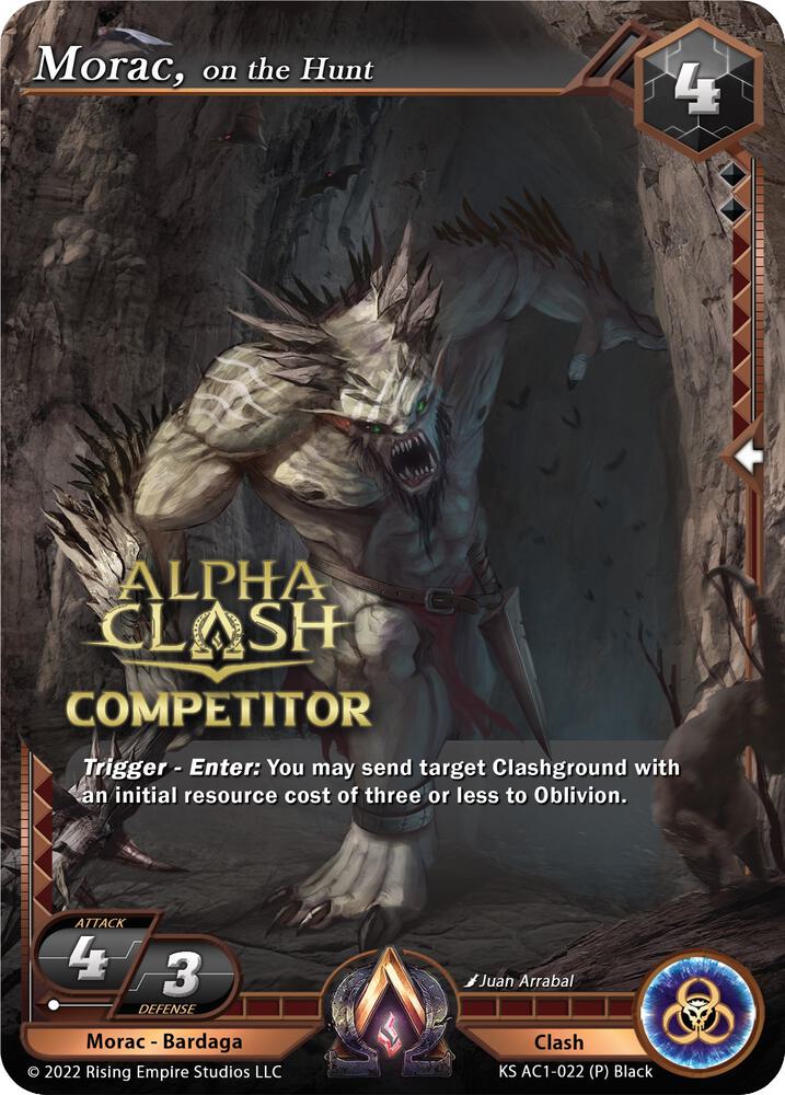 Morac, on the Hunt (Competitor Promo)