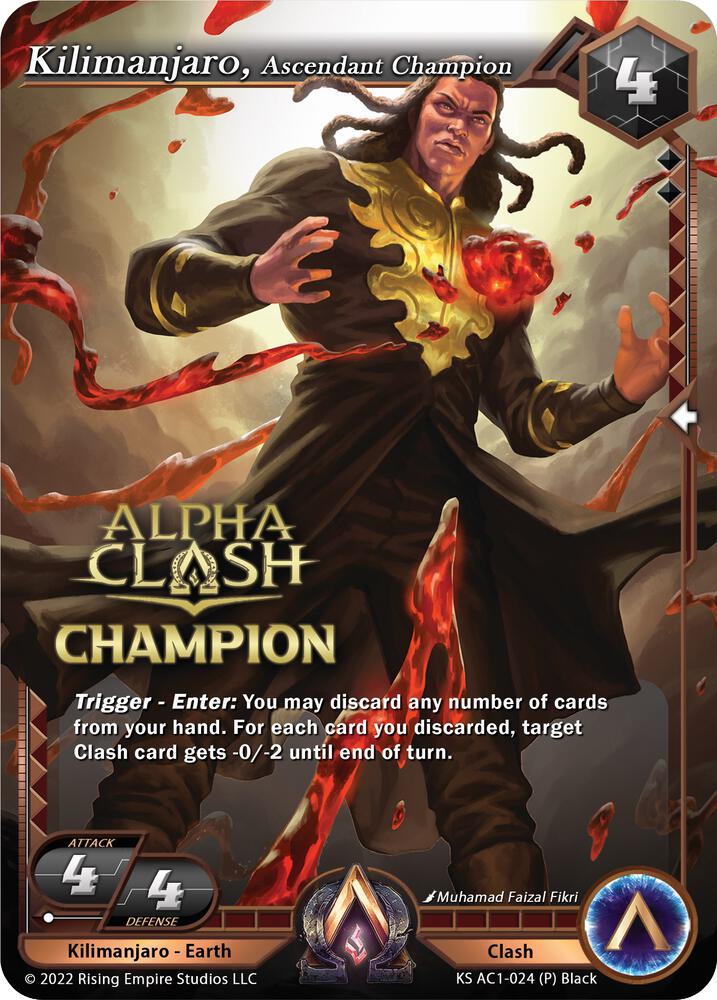 Kilimanjaro, Ascendant Champion (Champion Promo)