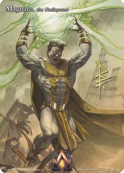 Magnate, the Undisputed (Iconic Art)