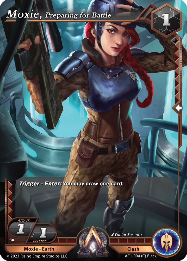 Moxie, Preparing for Battle