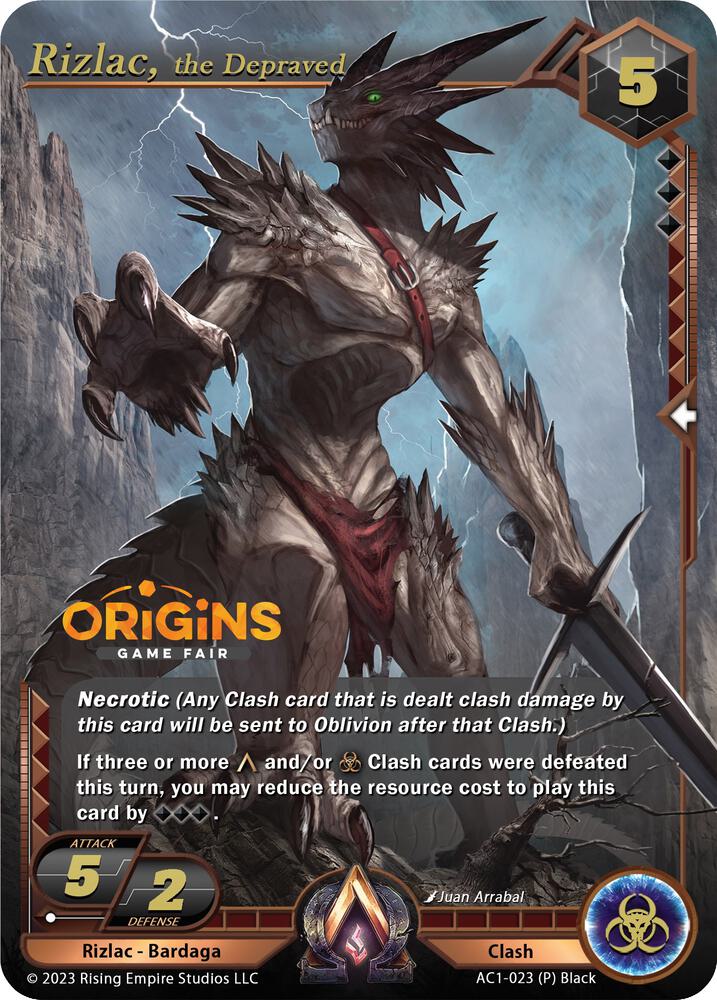 Rizlac, the Depraved (Origins Promo)