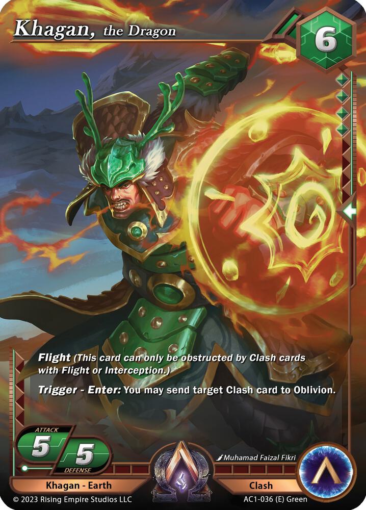 Khagan, the Dragon - The Awakening - Alpha Clash - TCGplayer.com