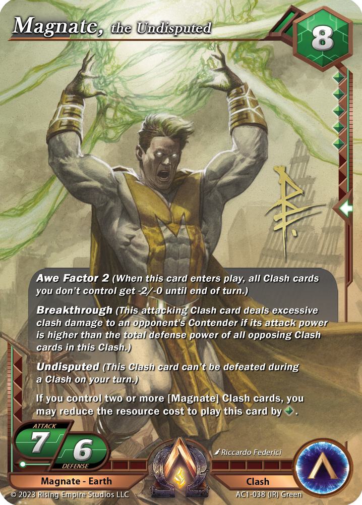 Magnate, the Undisputed (Iconic Rare)