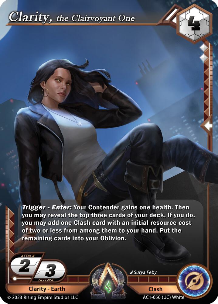 Clarity, the Clairvoyant One