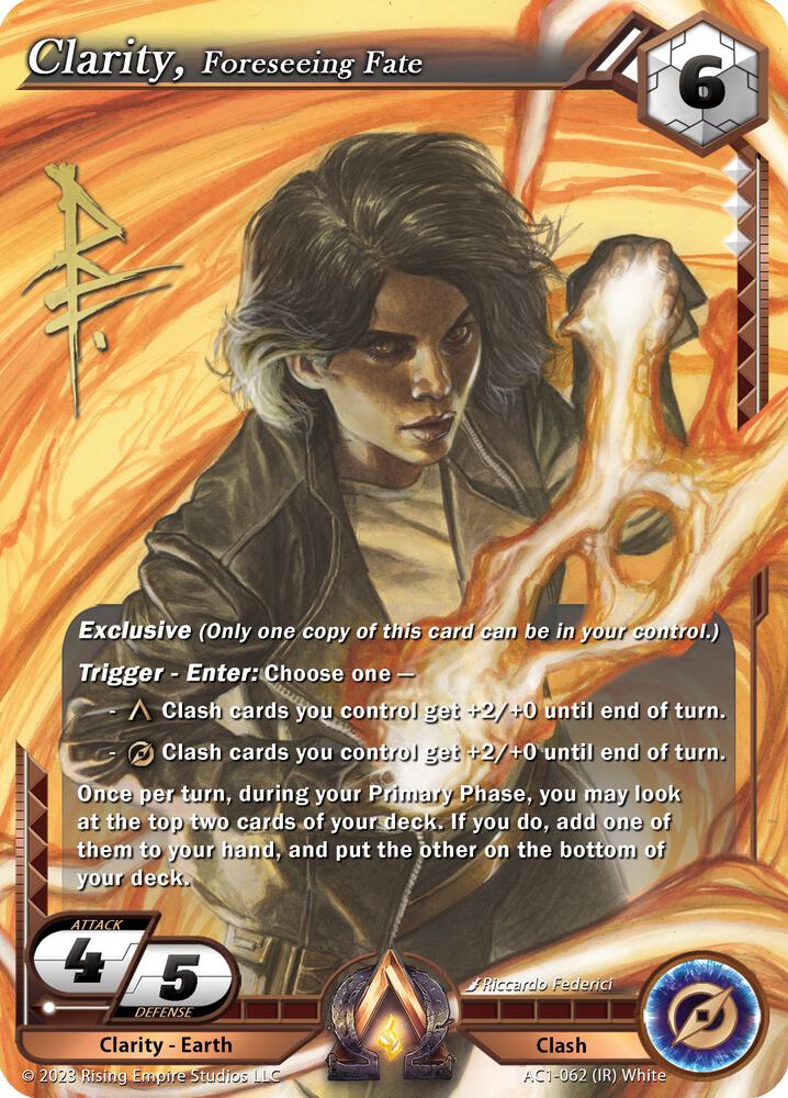 Clarity, Foreseeing Fate (Iconic Rare)