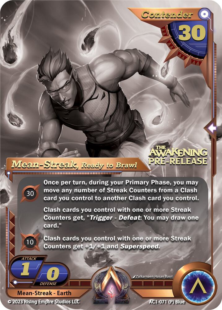 Mean-Streak, Ready to Brawl (Pre-Release)
