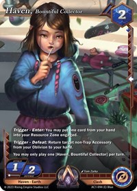 Haven, Bountiful Collector