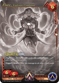 Flare, Explosive Combatant (Collect-A-Con Promo)