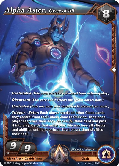 Alpha Aster, Giver of All (Alpha Rare)