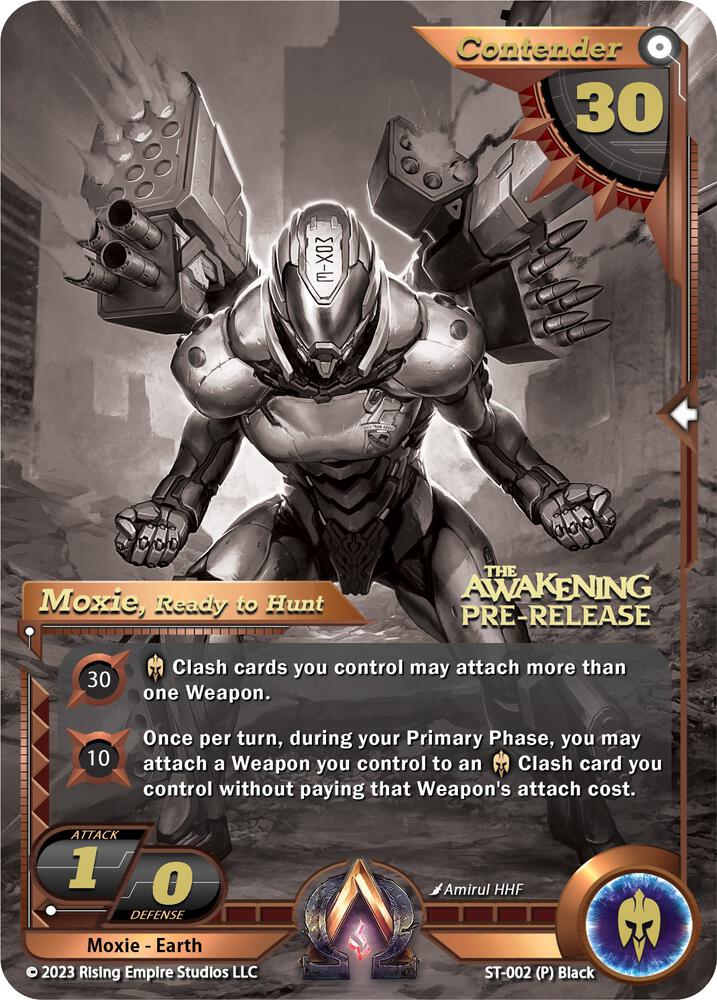 Moxie, Ready to Hunt (Pre-Release)