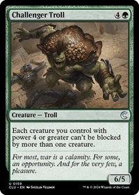 Challenger Troll - Ravnica: Clue Edition - Magic: The Gathering card