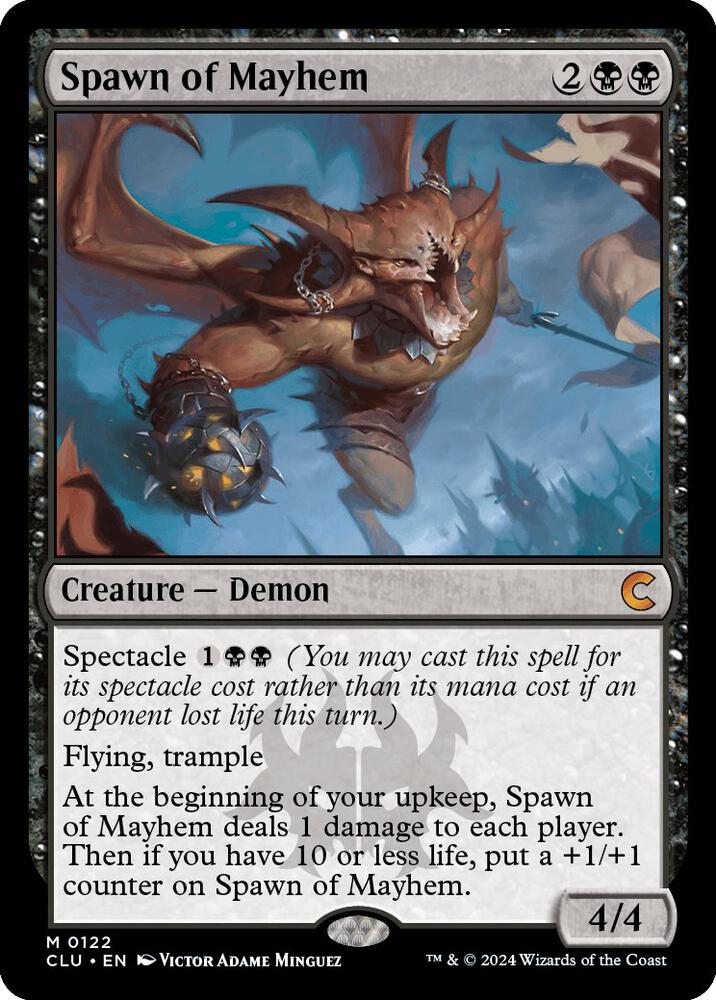Spawn of Mayhem - Ravnica: Clue Edition - Magic: The Gathering -  TCGplayer.com