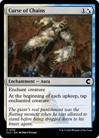 Curse of Chains - Ravnica: Clue Edition - Magic: The Gathering card