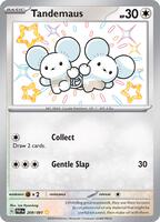 チャミリア＋2つセット Tandemaus - 209/091 - SV: Paldean Fates - Pokemon