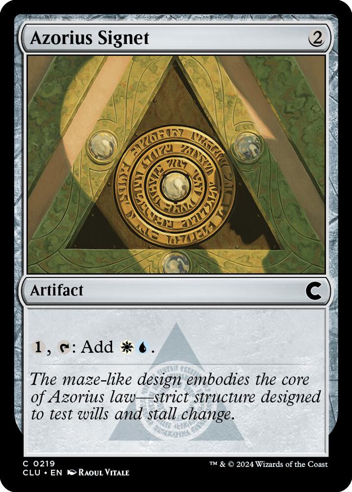 Azorius Signet