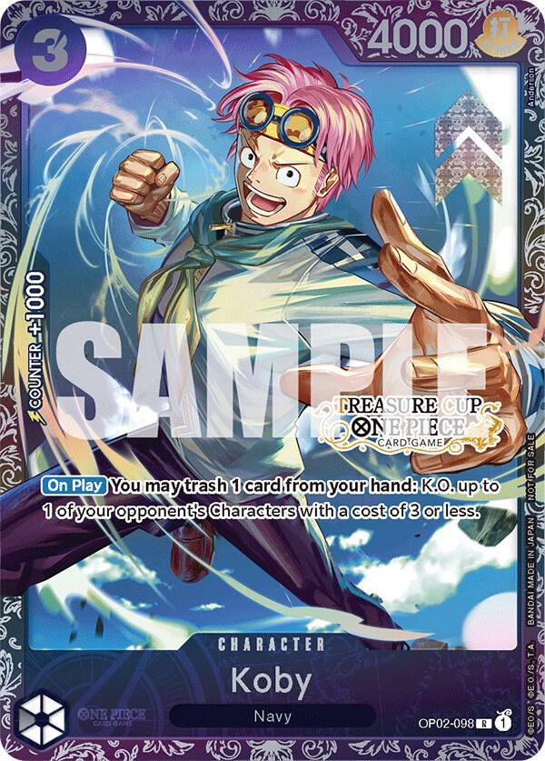 ワンピースカード コビー treasure cup プロモカード　英語版 Koby (Treasure Cup) - One Piece Promotion Cards - One Piece