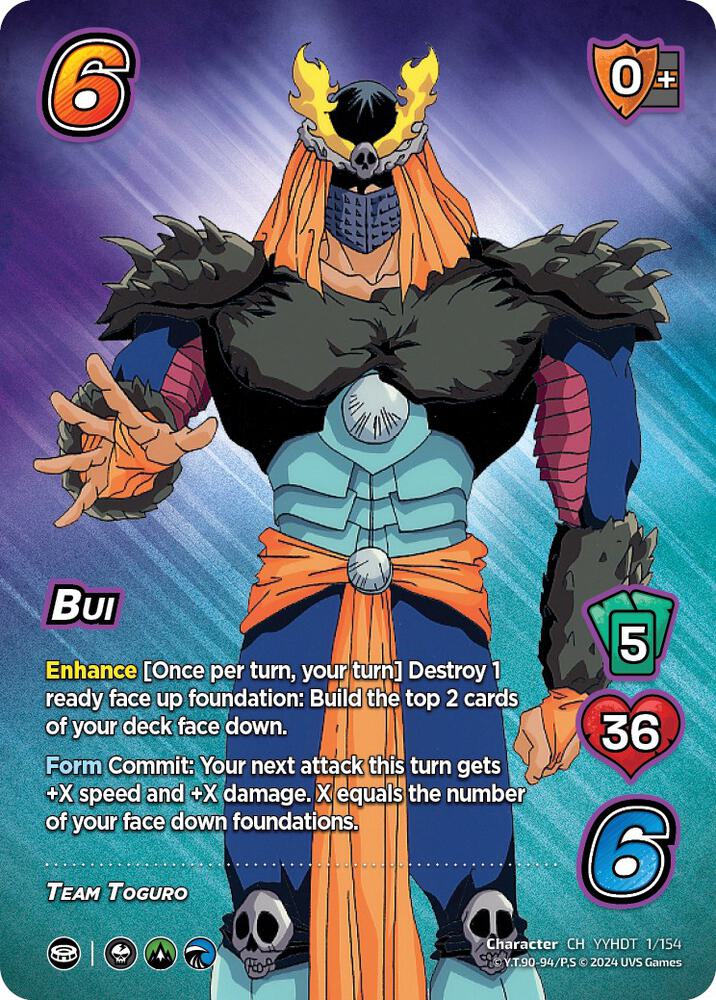 Bui - Yu Yu Hakusho: Dark Tournament - UniVersus - TCGplayer.com