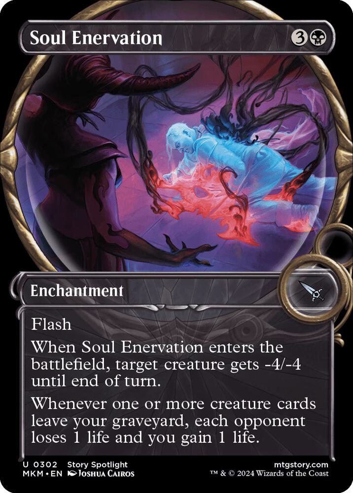 Soul Enervation (Showcase) 302 card