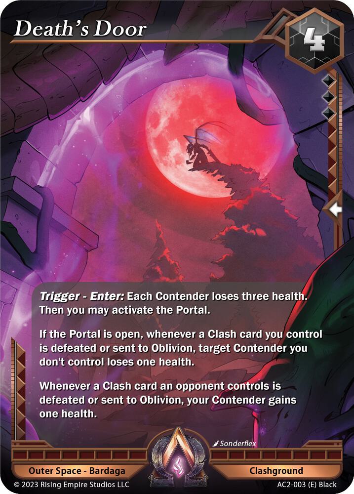 Death's Door - Clashgrounds - Alpha Clash - TCGplayer.com