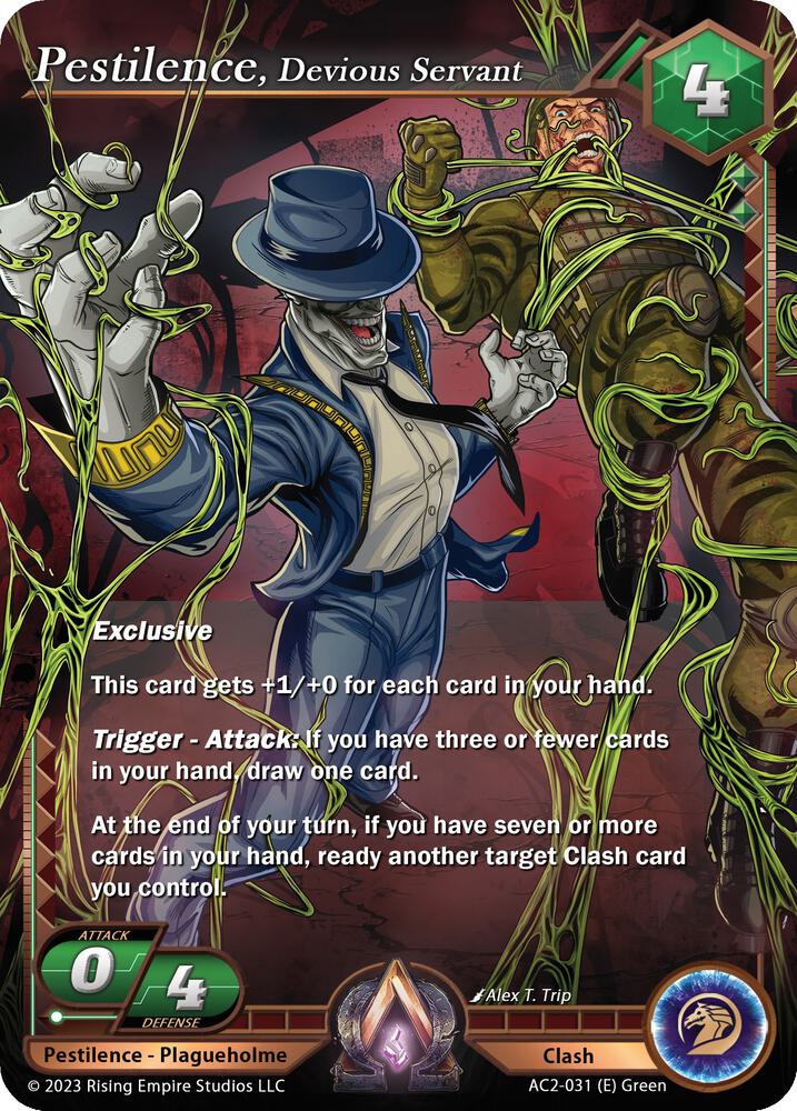 Pestilence, Devious Servant - Clashgrounds - Alpha Clash