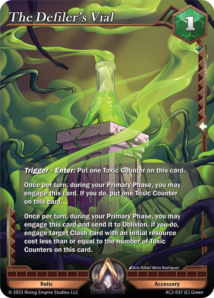 The Defiler's Vial