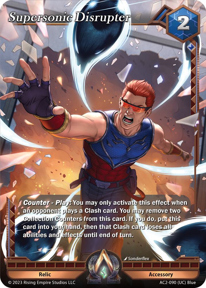 Supersonic Disruptor