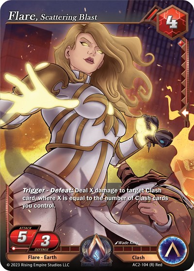 Flare, Scattering Blast