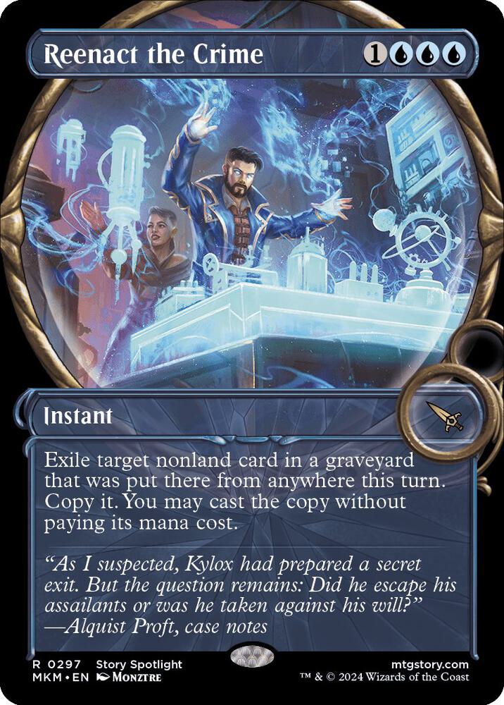 Reenact the Crime (Showcase) 297 card