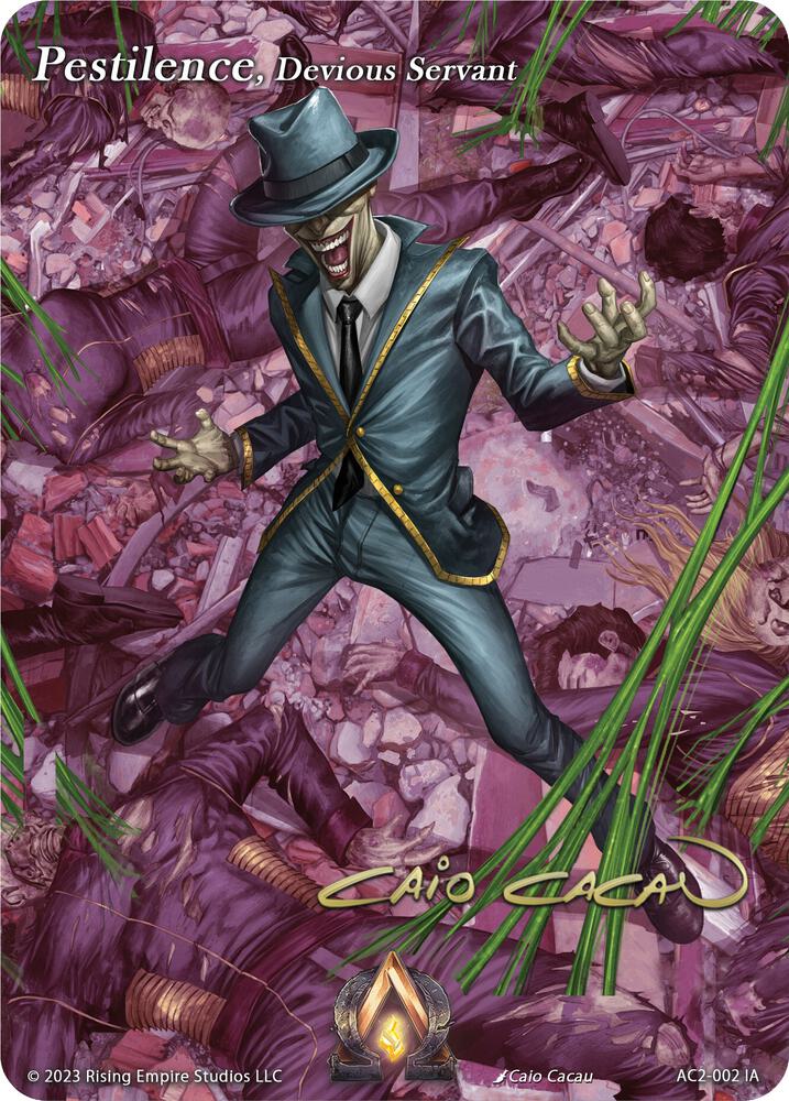 Pestilence, Devious Servant (Iconic Art)