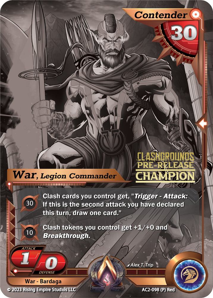 War, Legion Commander (Pre-Release Champion)