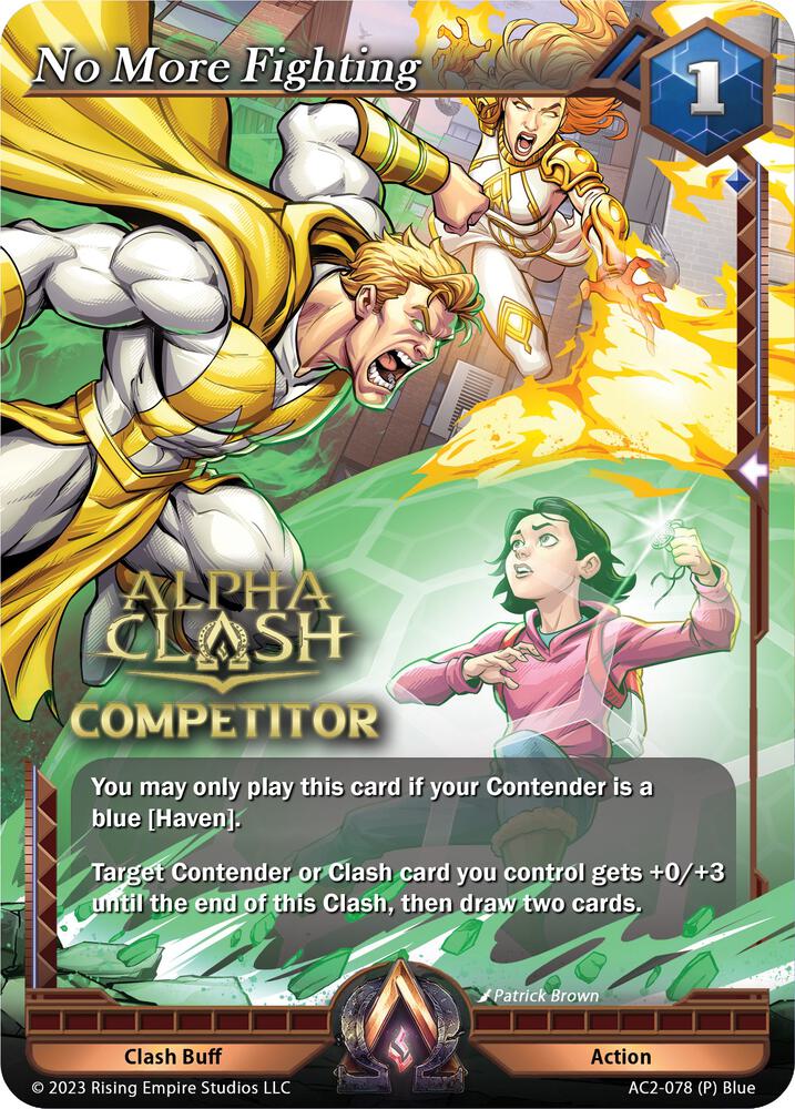 No More Fighting (Competitor)