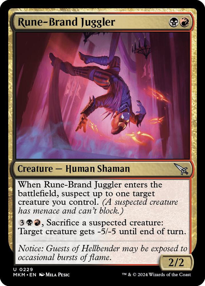 Rune-Brand Juggler 229 card
