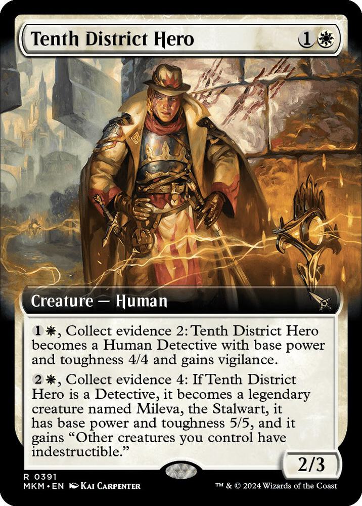 Tenth District Hero (Extended Art) 391 card