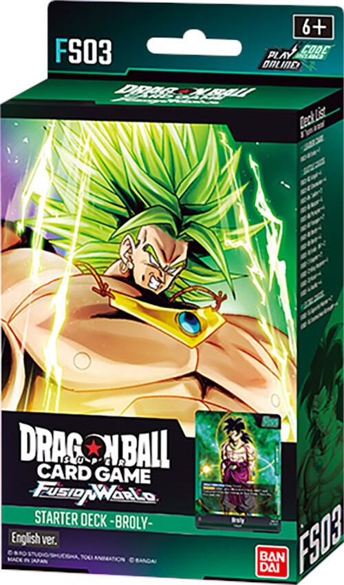 Starter Deck 3: Broly - Starter Deck 3: Broly - Dragon Ball Super