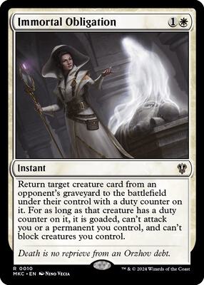 Immortal Obligation