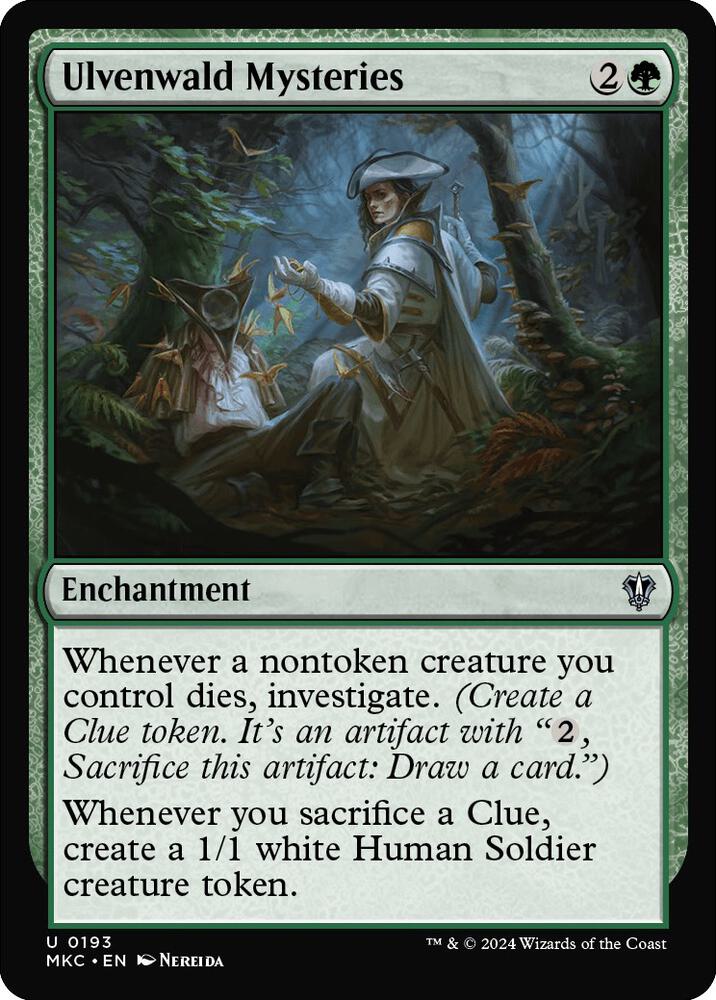 Ulvenwald Mysteries - Commander: Murders at Karlov Manor - Magic: The  Gathering - TCGplayer.com
