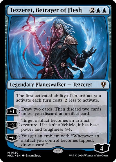 Tezzeret Betrayer of Flesh