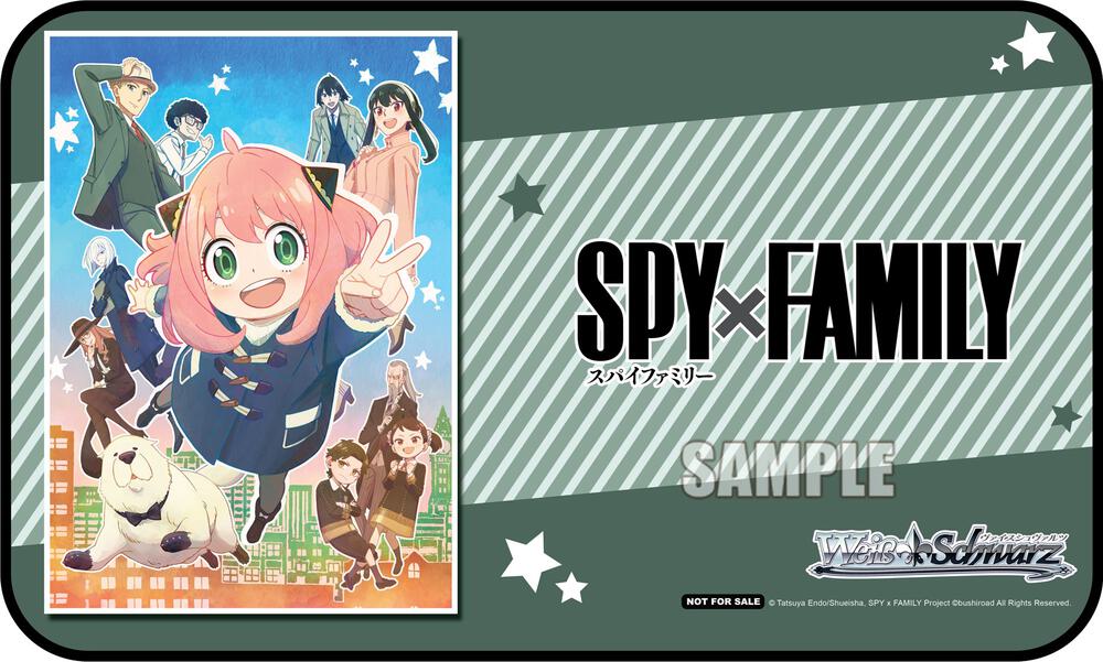 Weiss Schwarz Preorder Stitched Playmat - SPY x FAMILY - Bushiroad