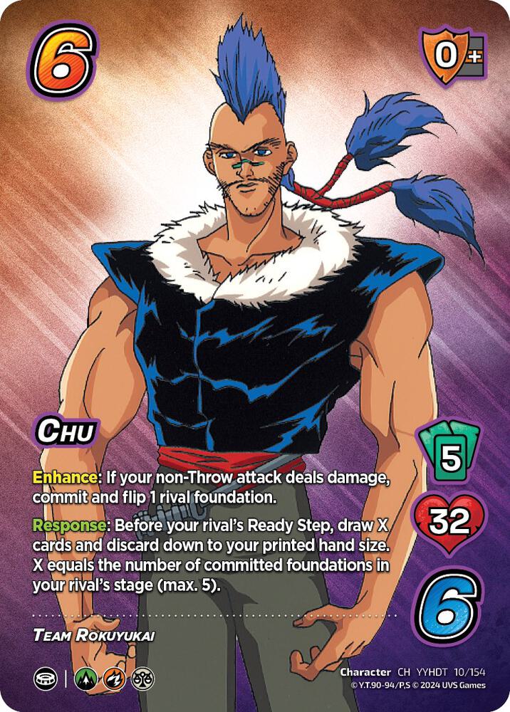 ◆yuyu◆ Chu - Yu Yu Hakusho: Dark Tournament - UniVersus - TCGplayer.com