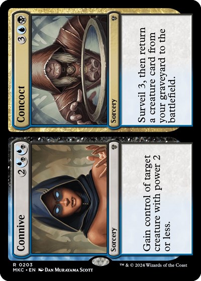 Connive Concoct
