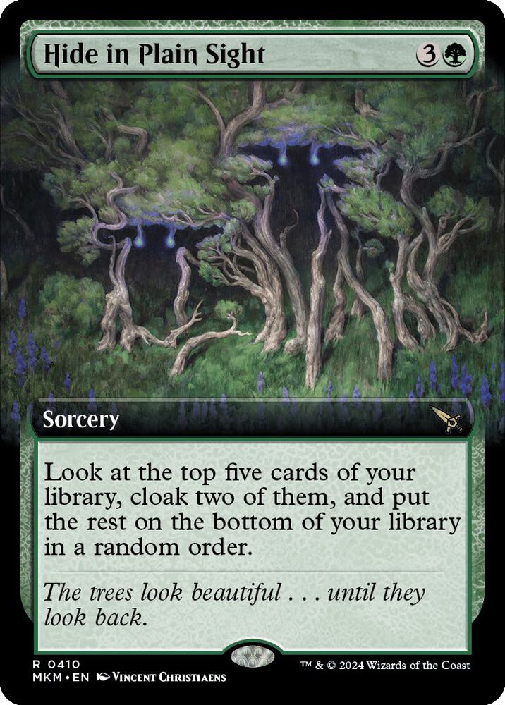 Hide in Plain Sight (Extended Art) 410 card
