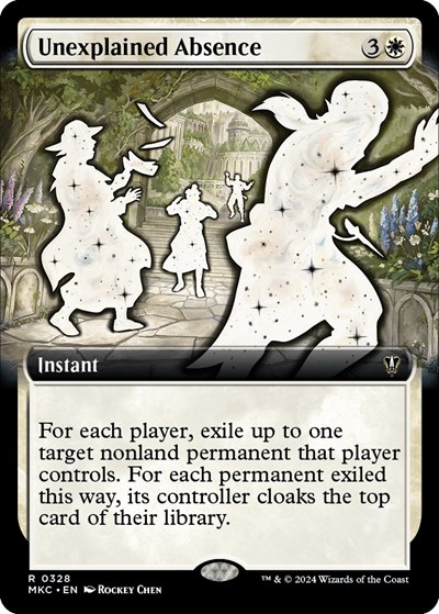 Unexplained Absence Extended Art