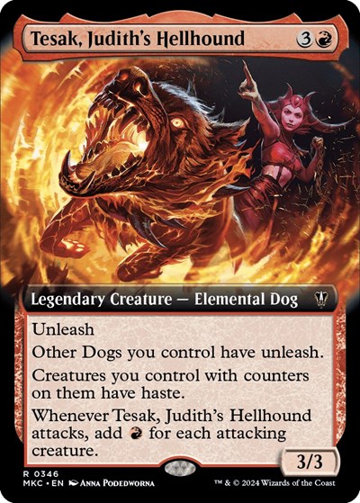 Tesak Judiths Hellhound Extended Art