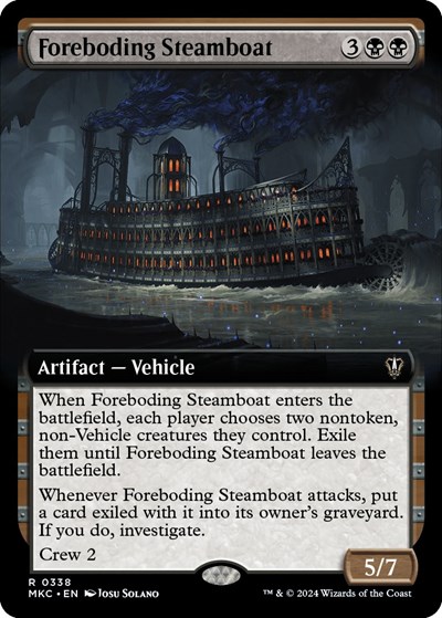 Foreboding Steamboat Extended Art